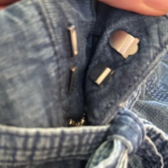 Anthropologie Pilcro Women Size 16 High-Rise Parachute Tie-Waist Jeans NWT - Picture 12 of 12